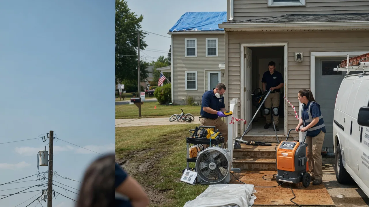 Water Damage Repair in Harmans, MD near me